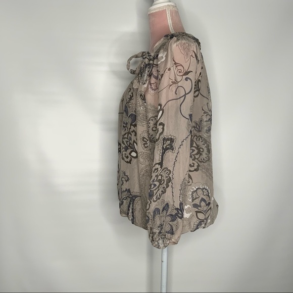 Giusy silk top blouse. Made in‎ Italy. - Picture 3 of 10